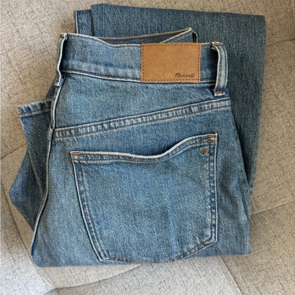 Madewell Blue 90s Straight Jeans - 29 Tall